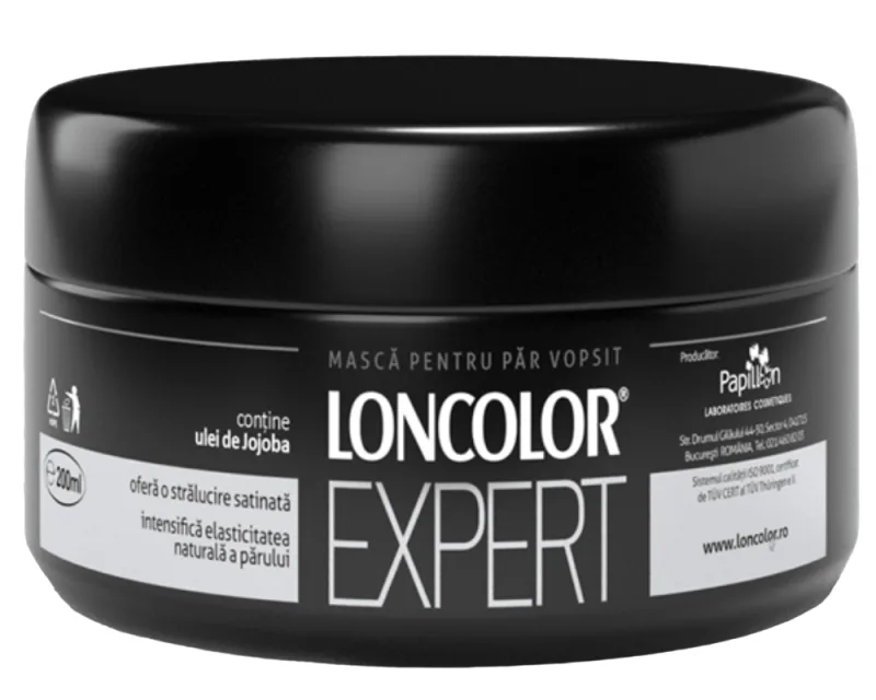 Masca pentru par vopsit Expert, 200ml, Loncolor — preț și oferte