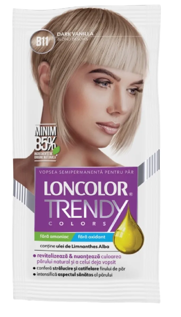 Vopsea semipermanenta Trendy Colors B11, 50ml, Loncolor — preț și oferte