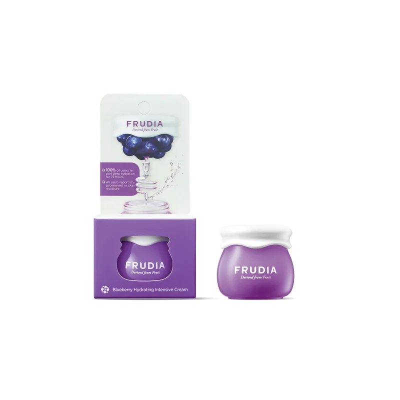 Crema hidratanta intensiva cu aroma de coacaze, 10g, Frudia — preț și oferte