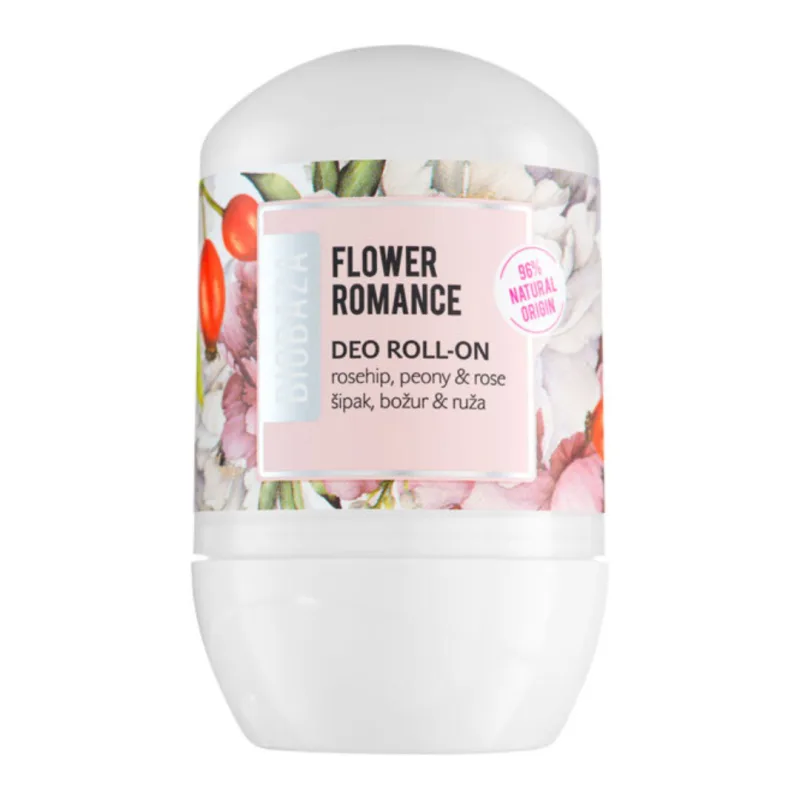 Deodorant Flower Romance, 50 ml, Biobaza — preț și oferte
