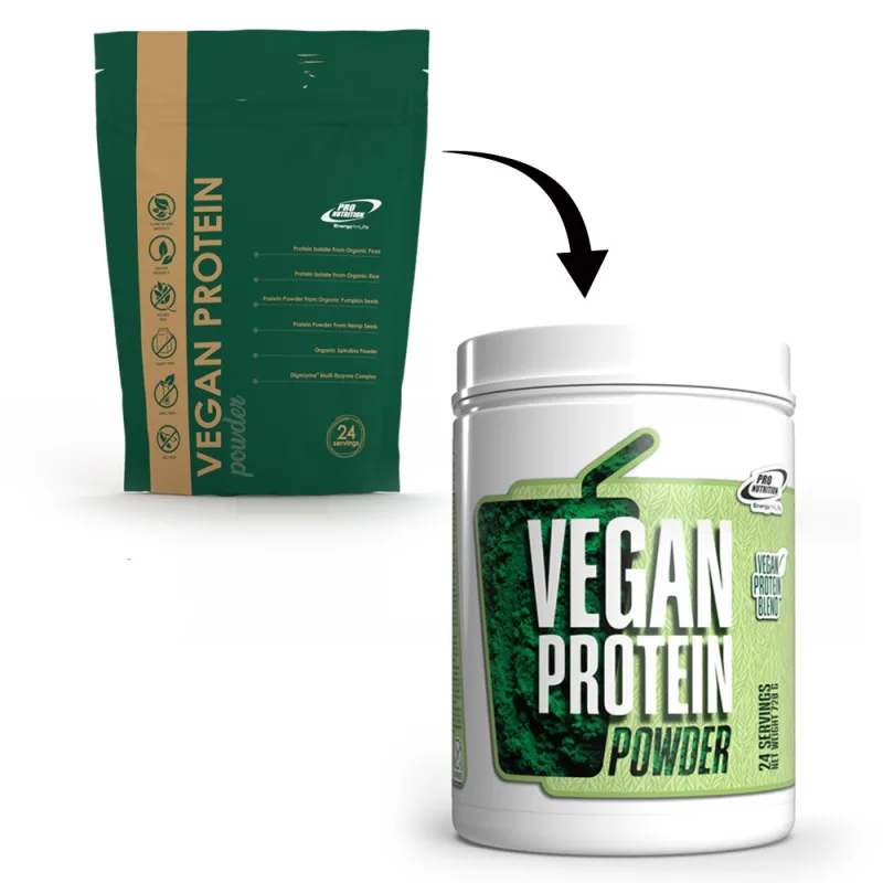 Vegan Protein, 720g, Pro Nutrition — preț și oferte