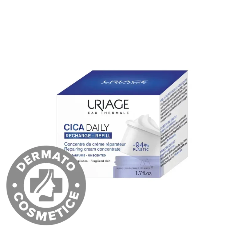 Rezerva crema Cica Daily Repairing Concentrate Refill, 50ml, Uriage — preț și oferte