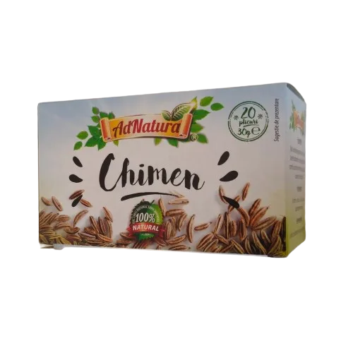 Ceai de chimen, 20 plicuri, AdNatura — preț și oferte