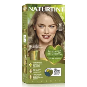 Vopsea de par permanenta 7N Hazelnut Blonde, 170 ml, Naturtint