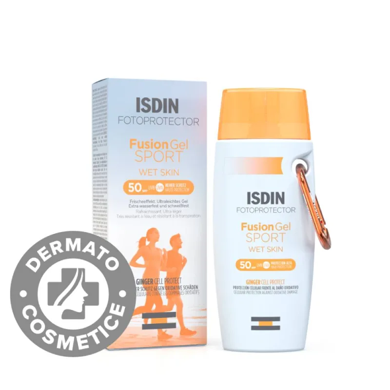 Fotoprotector Fusion Gel Sport SPF50, 100ml, Isdin Isdinceutics De — preț și oferte