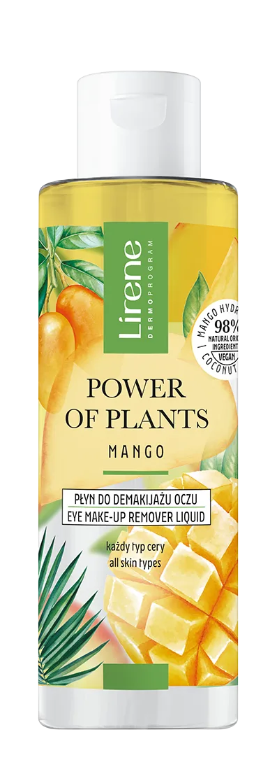 Lichid demachiant pentru zona ochilor Power of Plants Mango, 145ml, Lirene — preț și oferte