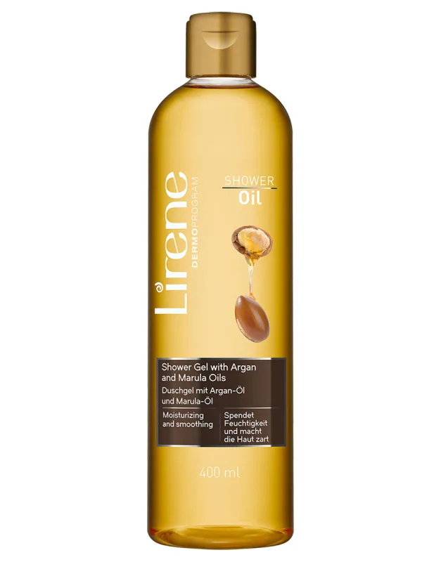 Ulei de dus cu Argan si Marula, 400ml, Lirene — preț și oferte