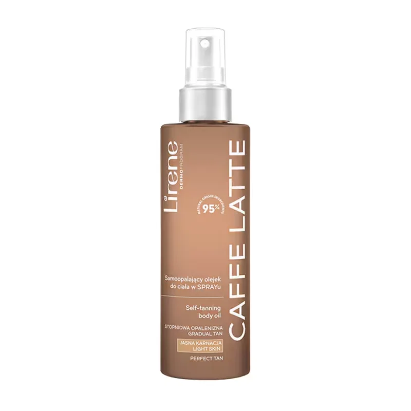 Ulei uscat autobronzant Caffe Latte, 190ml, Lirene — preț și oferte