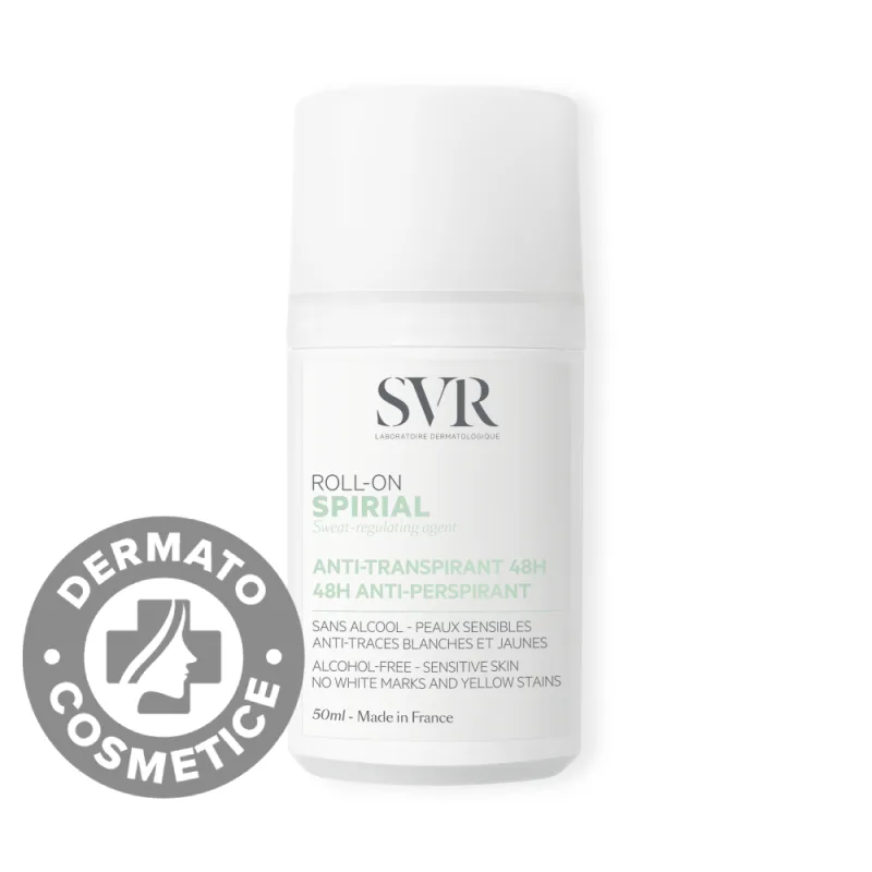 Deodorant Roll-on Spirial, 50ml, SVR — preț și oferte