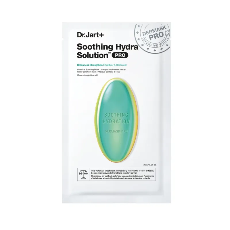 Masca servetel calmanta Dermask Soothing Hydra Solution Pro, 26g, Dr. Jart+ — preț și oferte