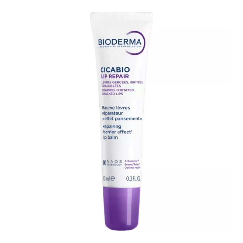 Balsam de buze reparator Cicabio, 10ml, Bioderma — preț și oferte