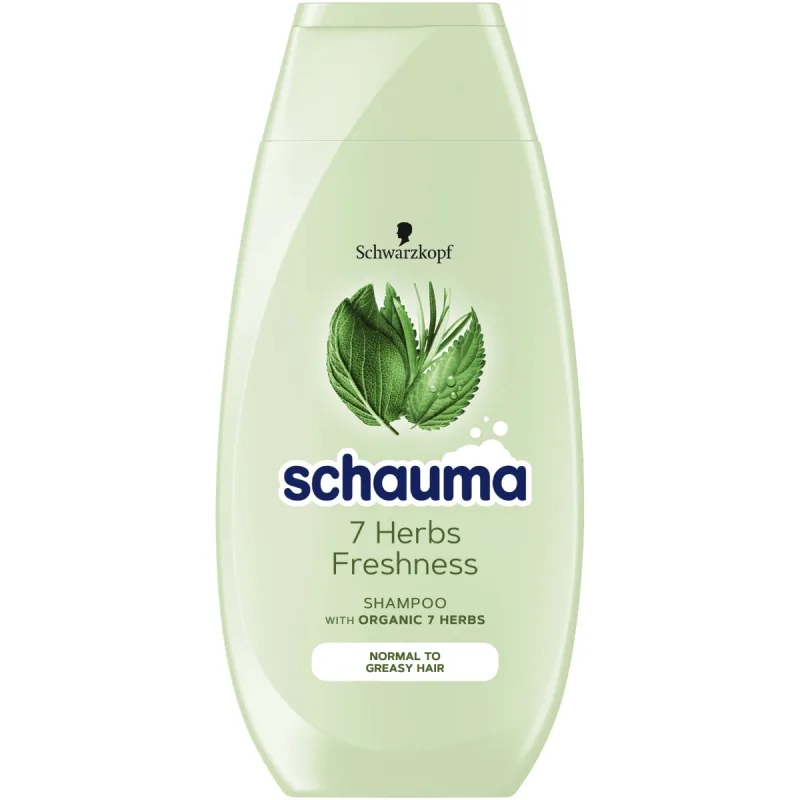 Sampon cu extract din plante 7 Herbs Freshness, 250ml, Schauma — preț și oferte