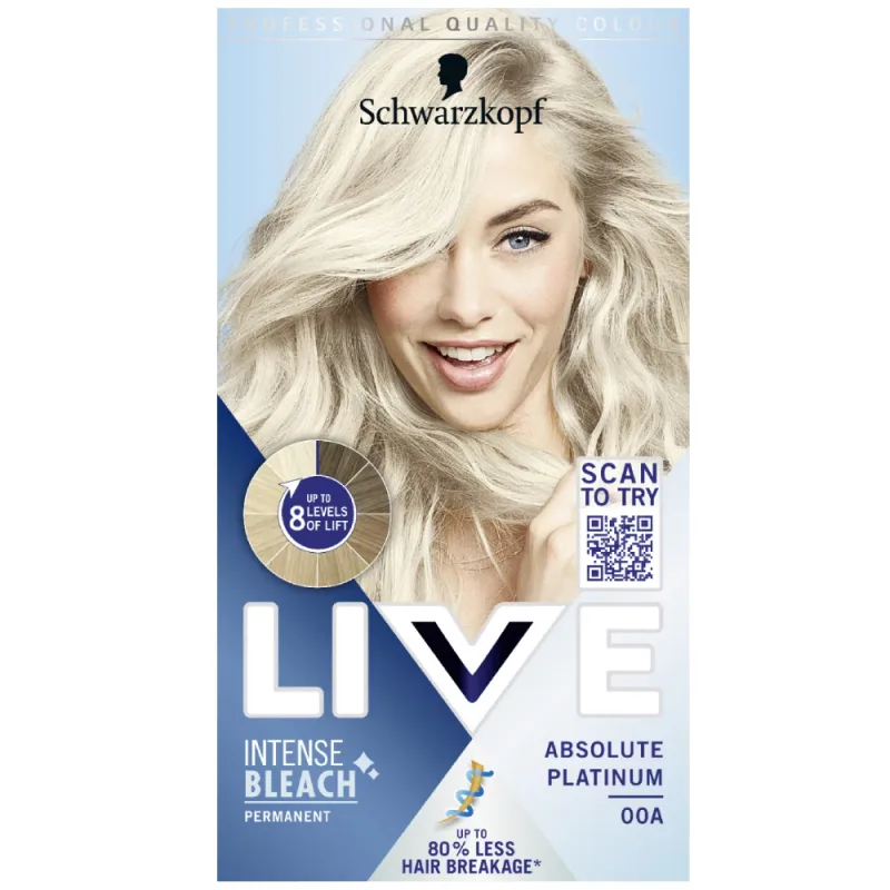 Decolorant pentru par 00A Absolut Platinum, 142.5ml, Live — preț și oferte