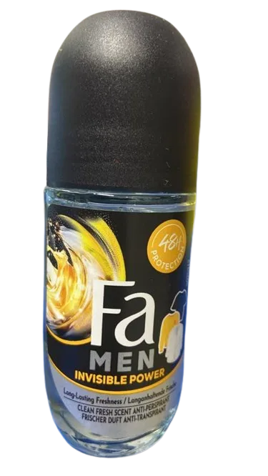 Deodorant roll-on anti-perspirant pentru barbati Invisible Power, 50ml, Fa — preț și oferte