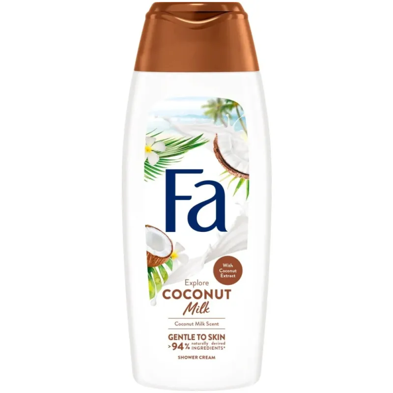 Gel de dus Coconut Milk, 400ml, Fa — preț și oferte