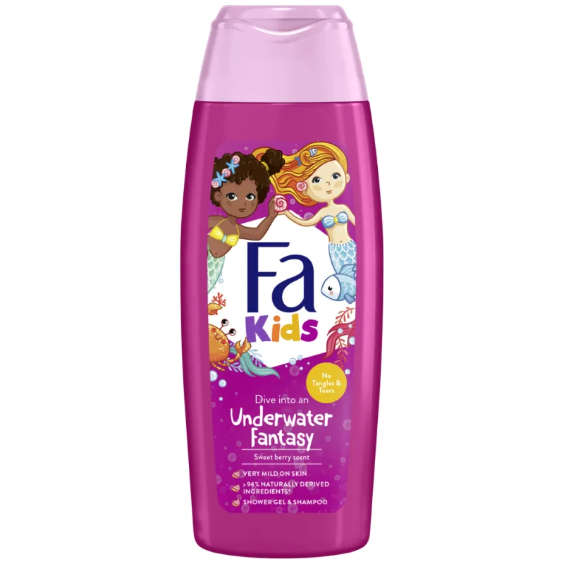 Gel de dus Kids Mermaid, 250ml, Fa — preț și oferte