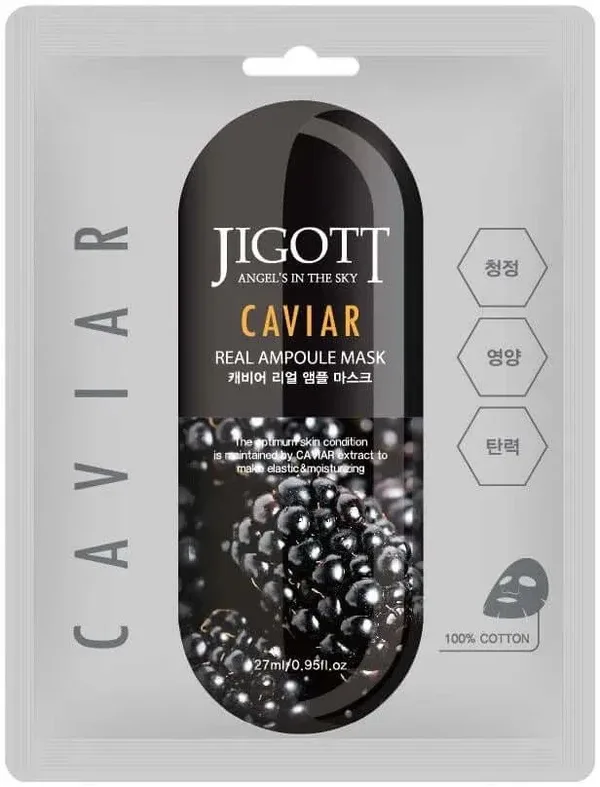 Masca Caviar Real Ampoule Mask, 27ml, Jigott — preț și oferte