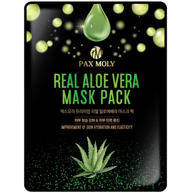 Masca tip servetel cu aloe vera, 25ml, Pax Moly — preț și oferte