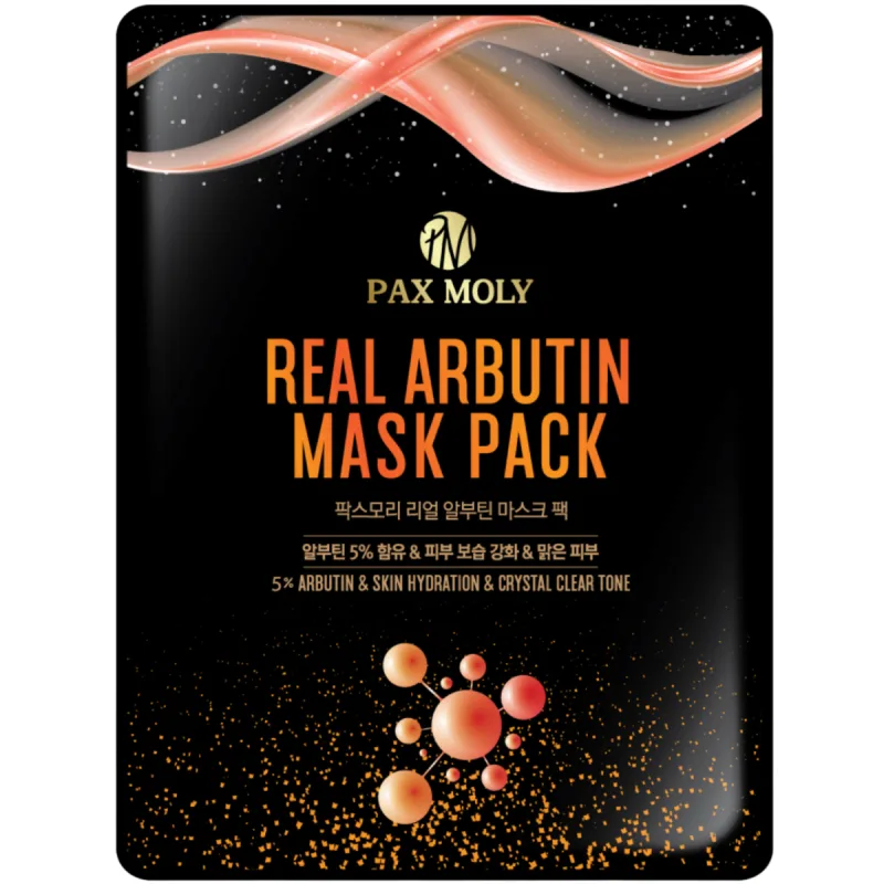 Masca tip servetel cu arbutina, 25ml, Pax Moly — preț și oferte