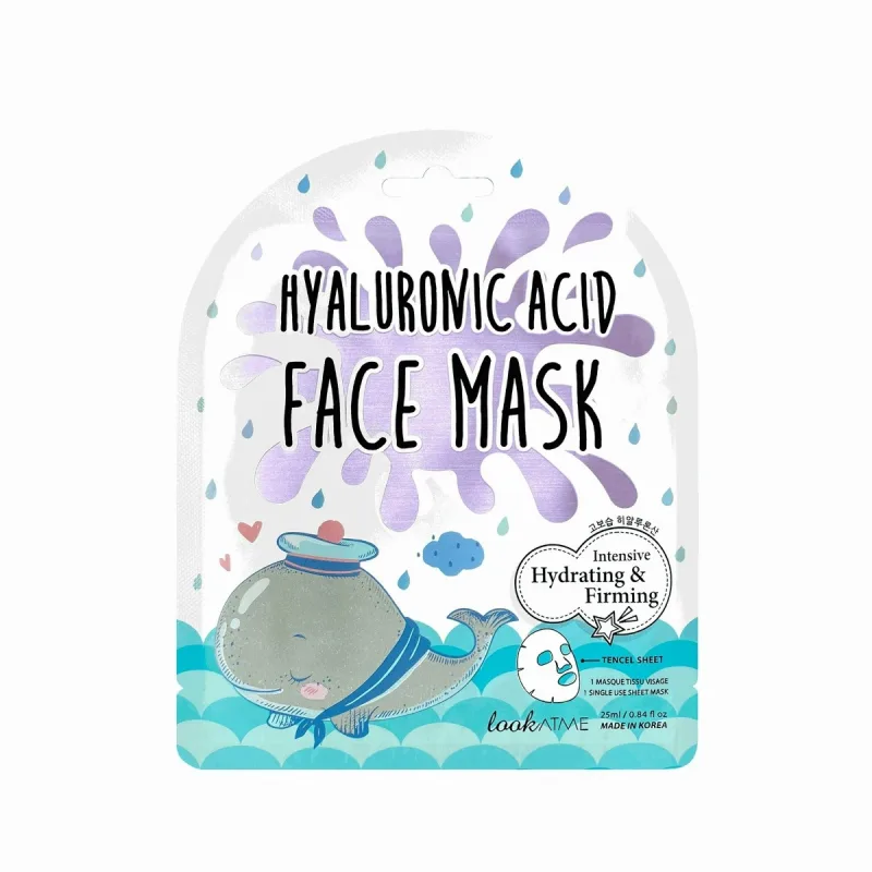 Masca tip servetel pentru hidratare intensa cu acid hialuronic, 25ml, Look at me — preț și oferte