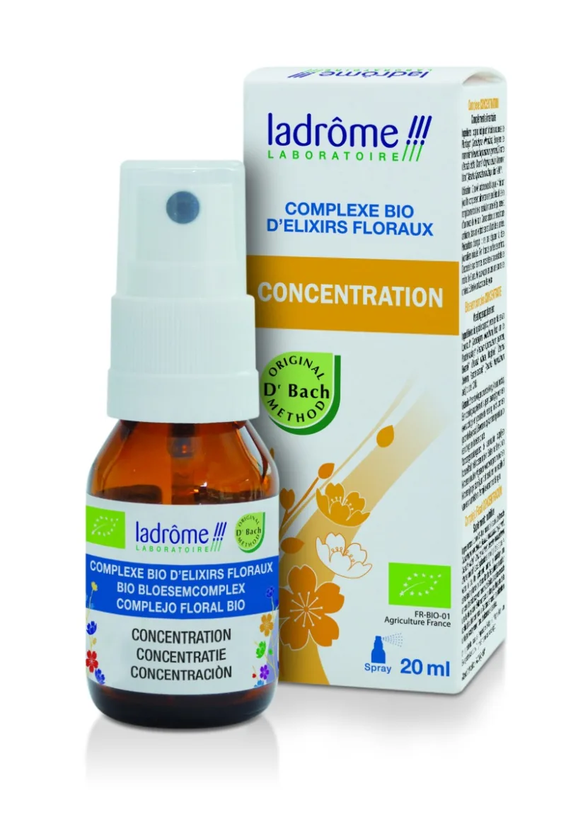 Spray cu complex din elixiruri florale Eco Bach Concentrare, 20ml, Ladrome — preț și oferte
