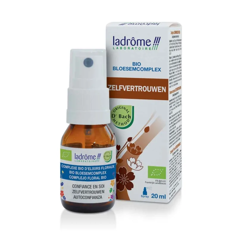 Spray cu complex din elixiruri florale Eco Bach Incredere in Sine, 20ml, Ladrome — preț și oferte