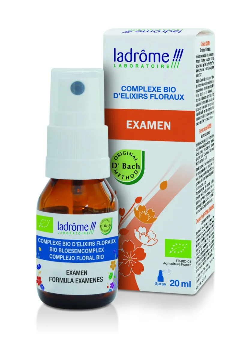 Spray cu complex bio din elixiruri florale Eco Bach Examen, 20ml, Ladrome — preț și oferte