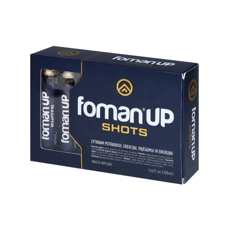 Fiole buvabile pentru imbunatatirea vietii sexuale, 25ml x 14 fiole, Foman Up — preț și oferte