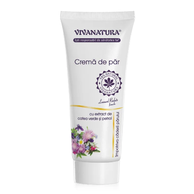 Crema de par cu extract de cafea si petrol, 75 ml, VivaNatura — preț și oferte