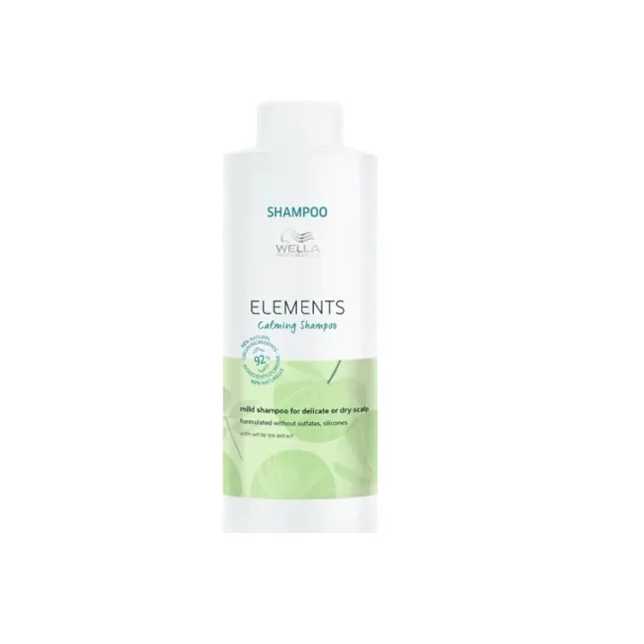 Sampon vegan pentru scalp uscat si sensibil Elements Calming, 1000ml, Wella Professionals — preț și oferte