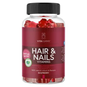 Multivitamine pentru unghii si par, 60 jeluri, Vitayummy