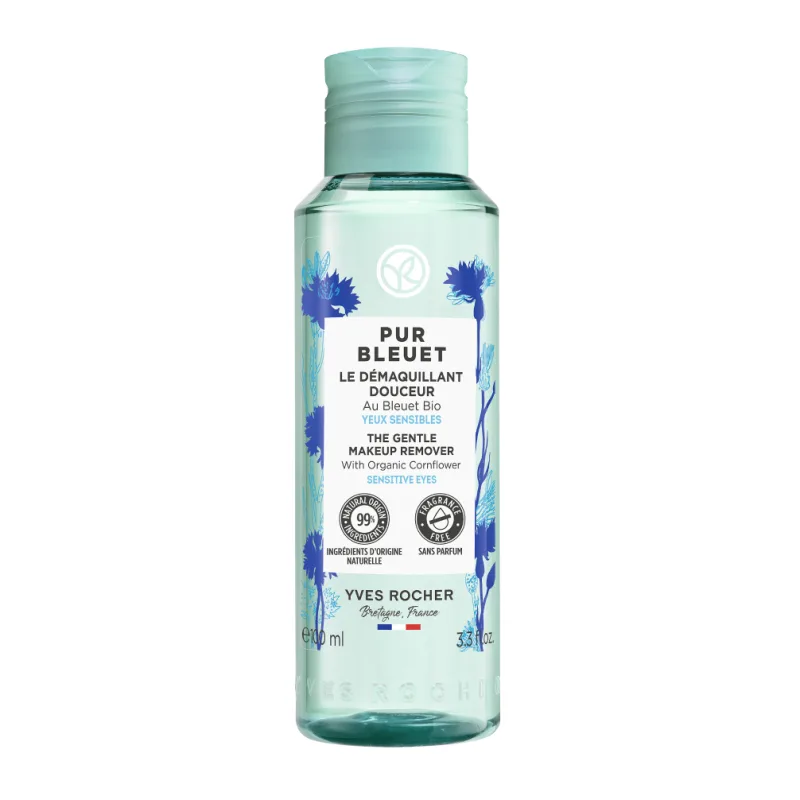 Demachiant delicat pentru ochi sensibili, 100ml, Yves Rocher — preț și oferte