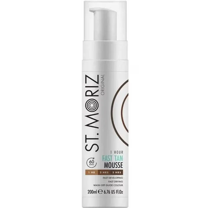 Spuma autobronzanta pentru bronz rapid Fast Tanning, 200ml, St. Moriz — preț și oferte