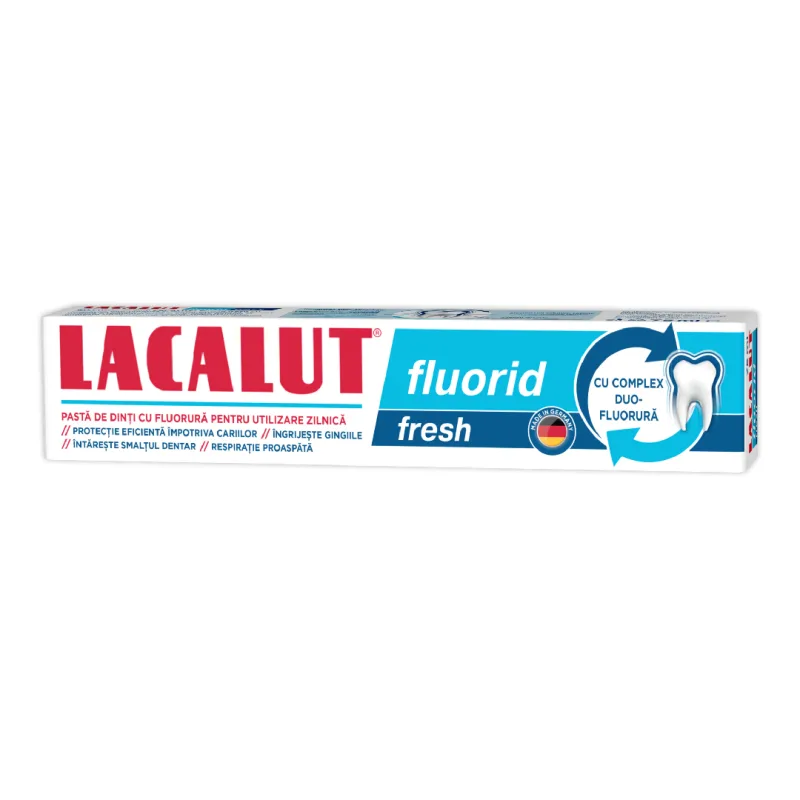 Pasta de dinti Fluorid Fresh, 75 ml, Lacalut ZDROVIT — preț și oferte