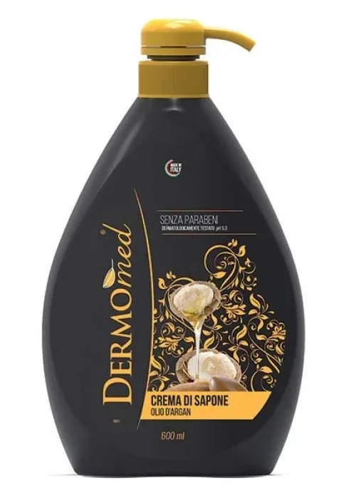Crema sapun Argan, 600ml, Dermomed — preț și oferte