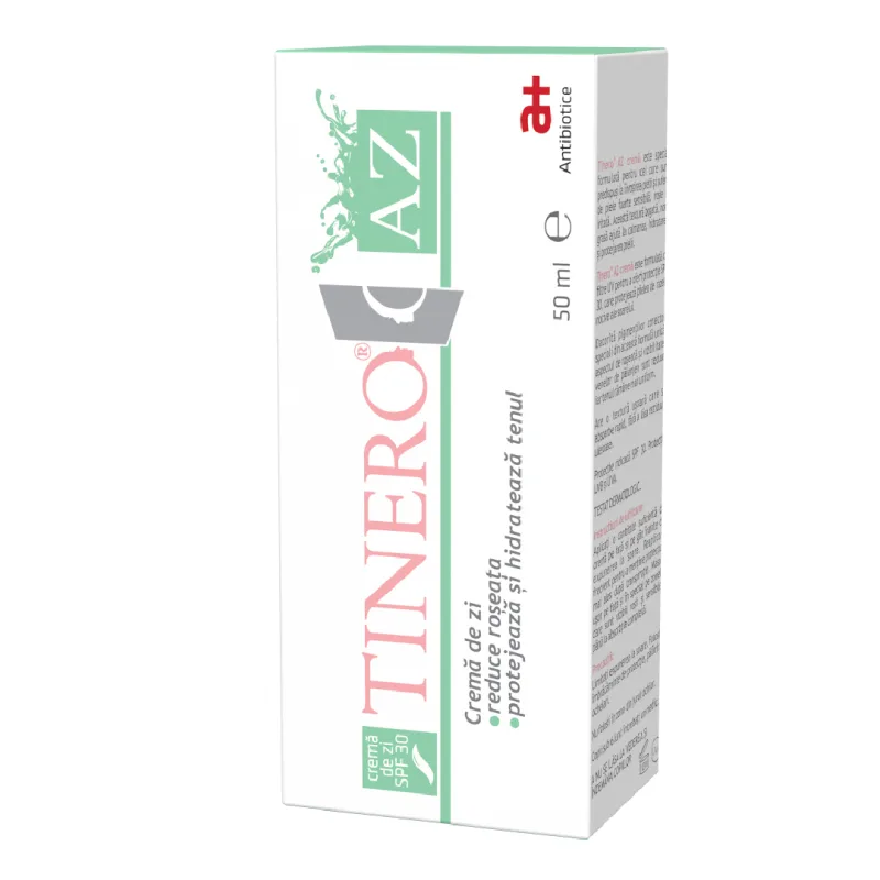 Crema de zi Tinero SPF 30, 50 ml, Antibiotice SA — preț și oferte