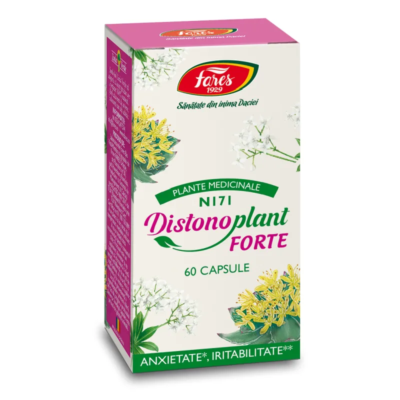 Distonoplant Forte N171, 60 capsule, Fares — preț și oferte
