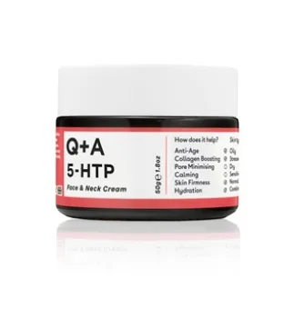 Crema pentru fata si decolteu 5-HTP, 50ml, Q+A — preț și oferte