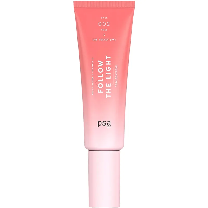 Ser exfoliant cu multi-acizi si vitamina C Follow the Light, 50ml, PSA — preț și oferte