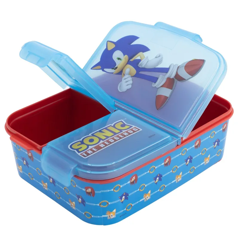 Cutie compartimentata sandwich Sonic, 1 bucata, Kidscenter — preț și oferte