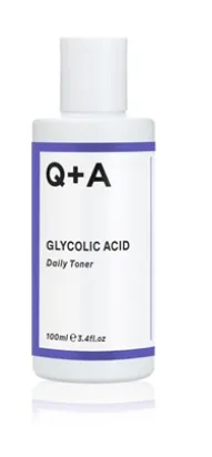 Toner cu acid glycolic, 100ml, Q+A — preț și oferte
