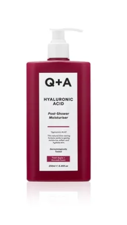 Crema hidratanta dupa dus cu acid hialuronic, 250ml, Q+A — preț și oferte