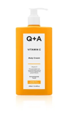 Crema corporala cu Vitamina C, 250ml, Q+A — preț și oferte