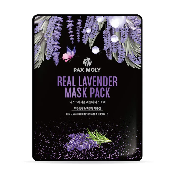 Masca tip servetel cu lavanda, 25ml, Pax Moly — preț și oferte