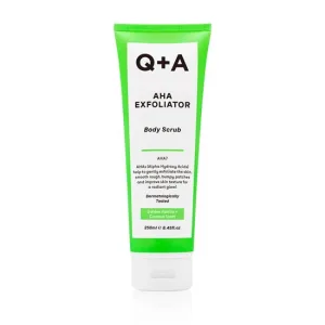 Scrub pentru corp cu AHA Exfoliator, 250ml, Q+A