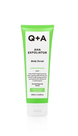 Gel exfoliant cu acid AHA si extract din mere, 75ml, Q+A — preț și oferte