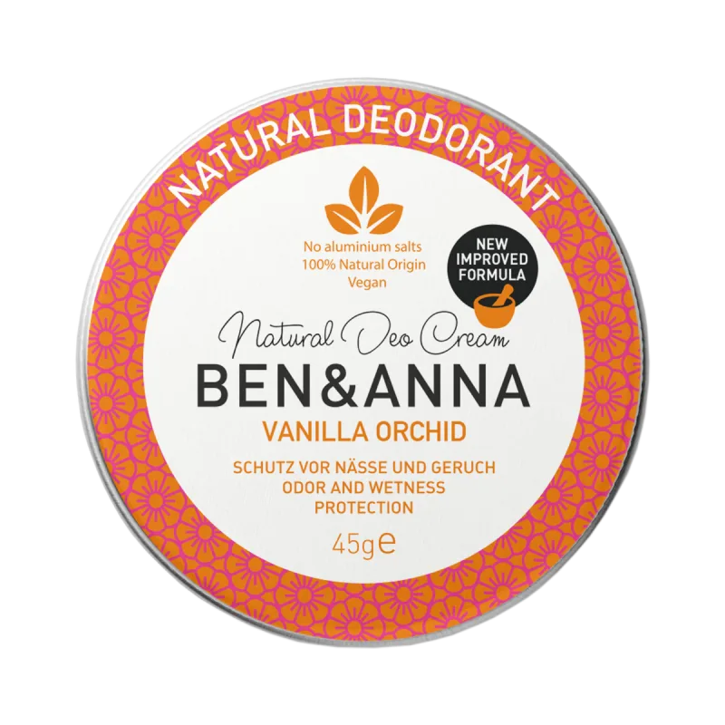 Deodorant natural crema Vanilla Orchid, 45g, Ben&Anna — preț și oferte
