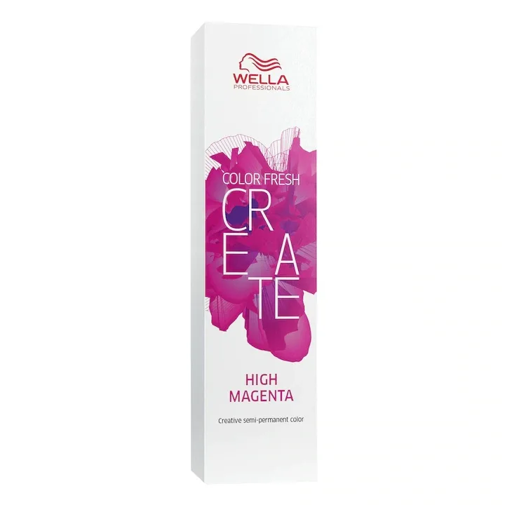 Vopsea de par semi-permanenta Color Fresh Create High Magenta, 60ml, Wella Professionals — preț și oferte