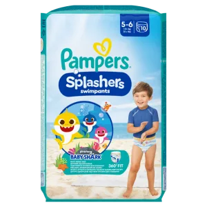 Scutece chilotel pentru apa Marimea 5-6 14kg+, 10 bucati, Pampers