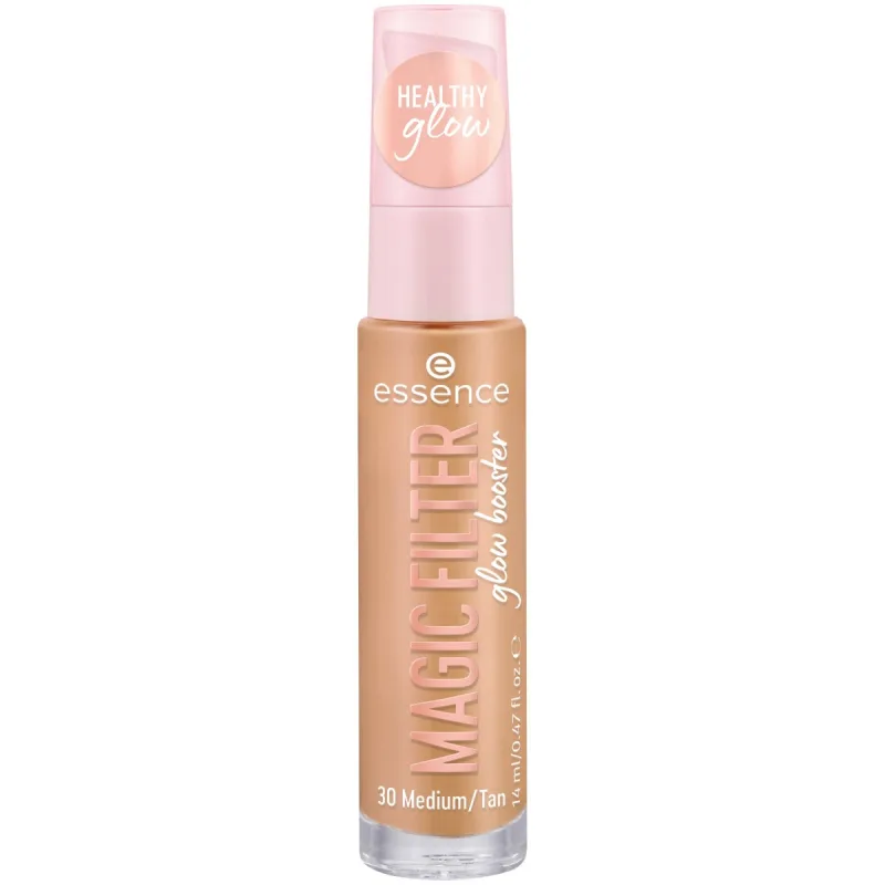Baza de machiaj colorata Magic Filter Glow Booster 30 - Medium/Tan, 14ml, Essence — preț și oferte